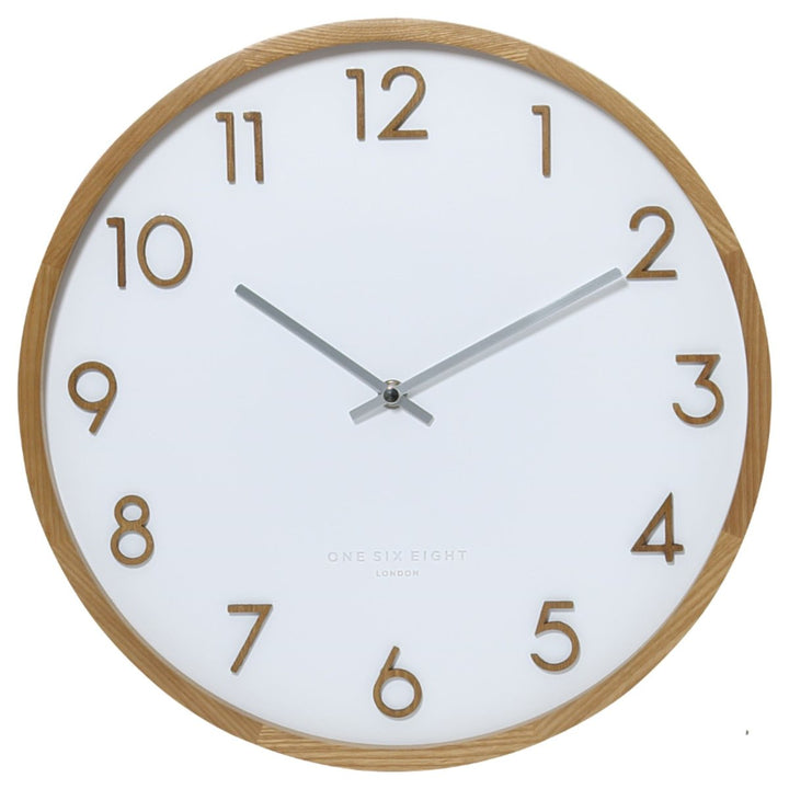 One Six Eight London Scarlett Wall Clock White 50cm 21006 3 #size_50cm