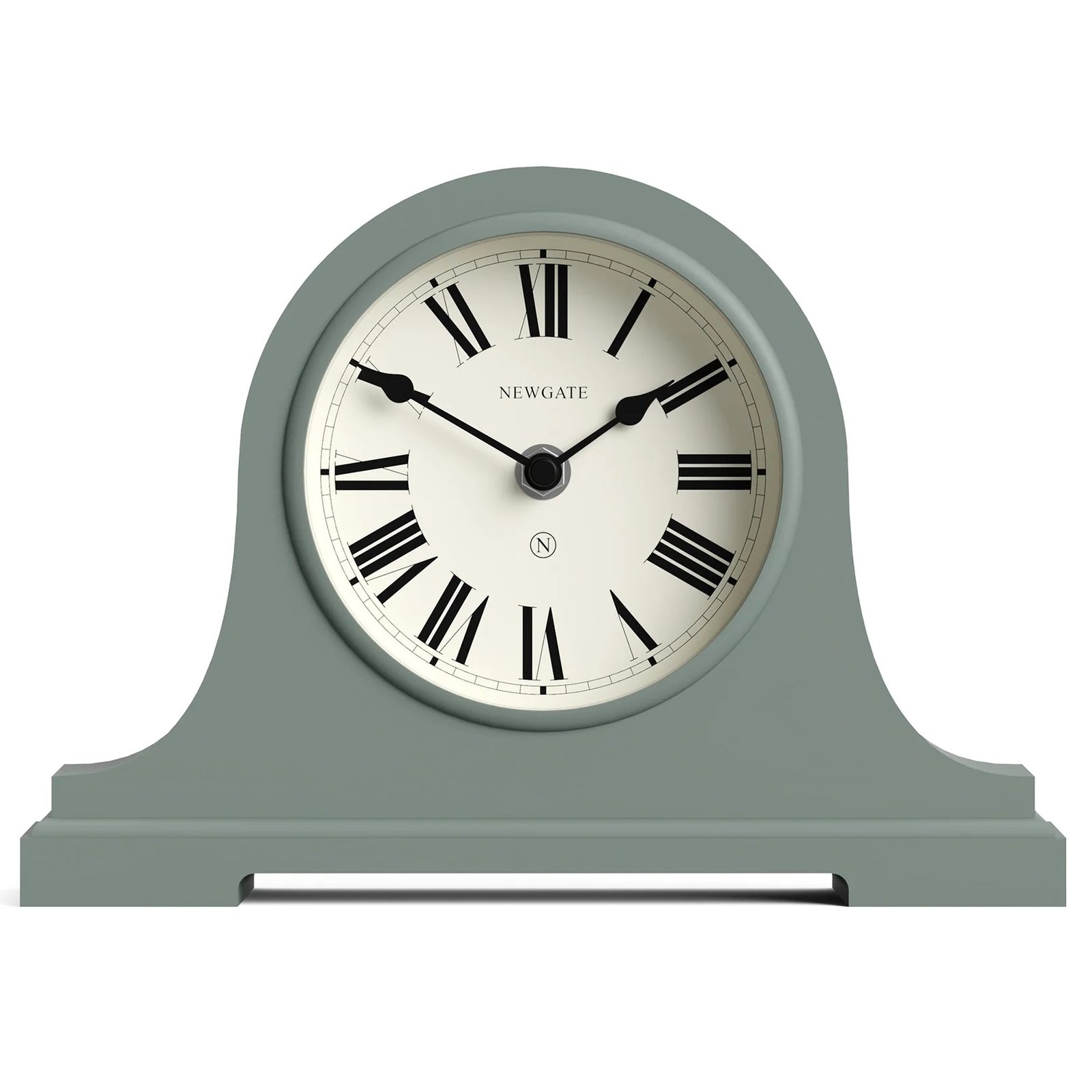 Newgate Broadway Roman Numeral Mantel Clock Asparagus Green 26cm NG-MANBWAY321ASG 1