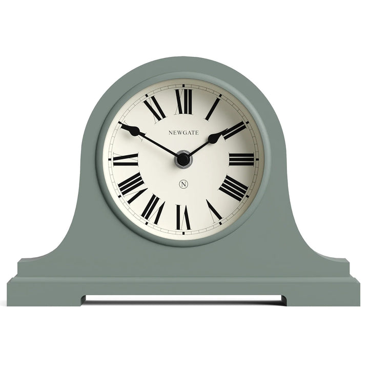 Newgate Broadway Roman Numeral Mantel Clock Asparagus Green 26cm NG-MANBWAY321ASG 1