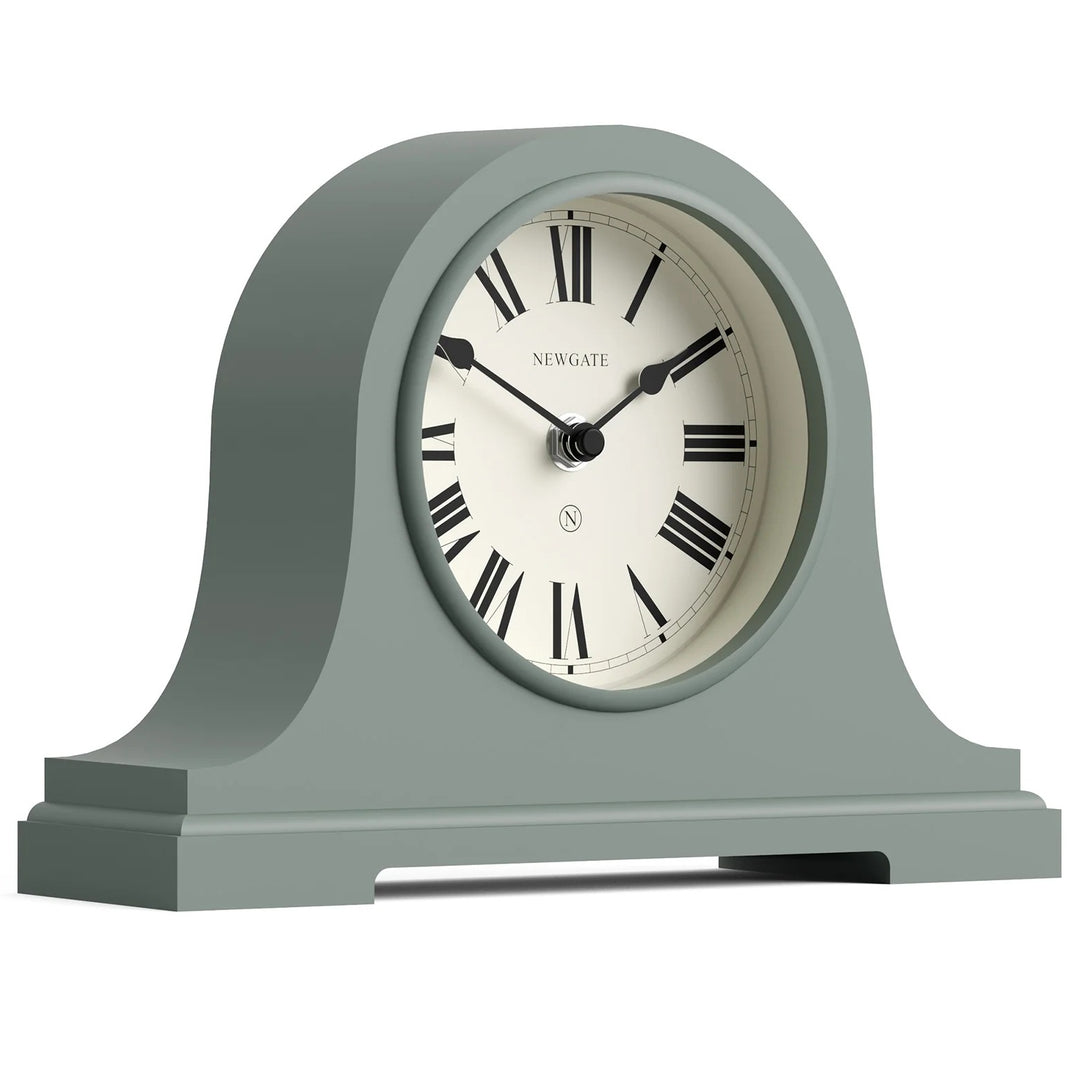 Newgate Broadway Roman Numeral Mantel Clock Asparagus Green 26cm NG-MANBWAY321ASG 2