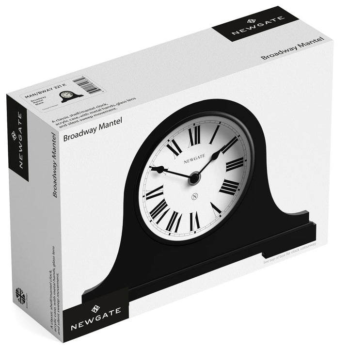 Newgate Broadway Roman Numeral Mantel Clock Asparagus Green 26cm NG-MANBWAY321ASG 8