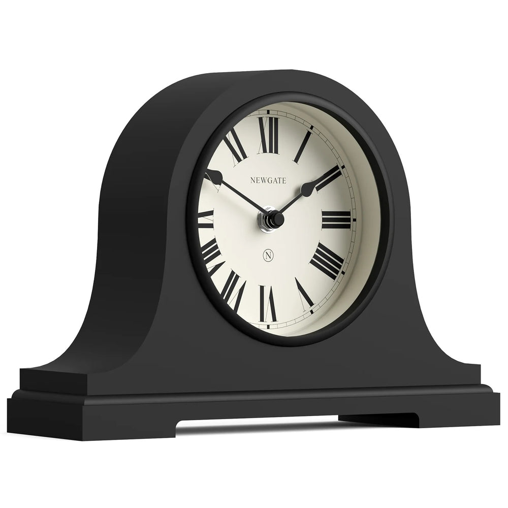 Newgate Broadway Roman Numeral Mantel Clock Black 26cm NG-MANBWAY321K 2