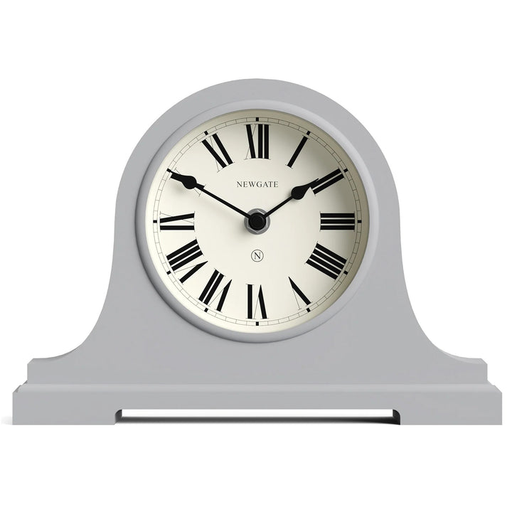 Newgate Broadway Roman Numeral Mantel Clock Clockwork Grey 26cm NG-MANBWAY321CGY 1