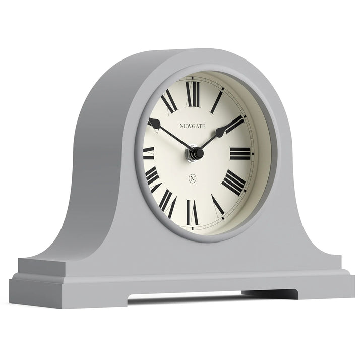 Newgate Broadway Roman Numeral Mantel Clock Clockwork Grey 26cm NG-MANBWAY321CGY 2