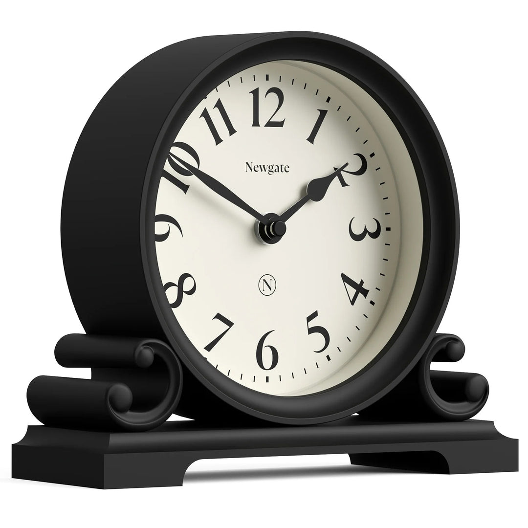 Newgate Divisadero Classic Modern Mantel Clock Black 22cm NG-MANDIV183K 2