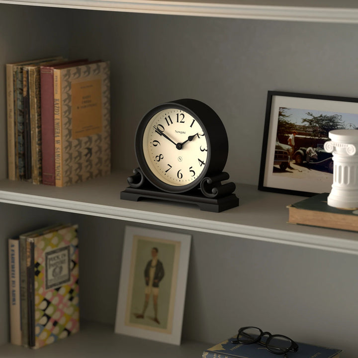 Newgate Divisadero Classic Modern Mantel Clock Black 22cm NG-MANDIV183K 4