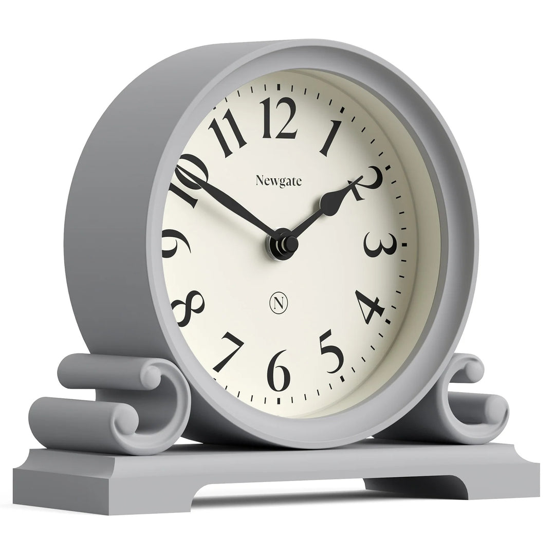 Newgate Divisadero Classic Modern Mantel Clock Clockwork Grey 22cm NG-MANDIV183CGY 2