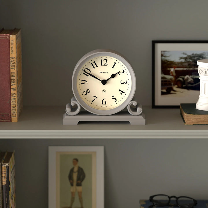 Newgate Divisadero Classic Modern Mantel Clock Clockwork Grey 22cm NG-MANDIV183CGY 3