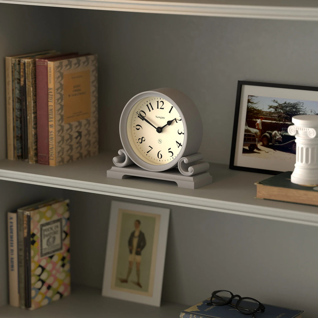 Newgate Divisadero Classic Modern Mantel Clock Clockwork Grey 22cm NG-MANDIV183CGY 4