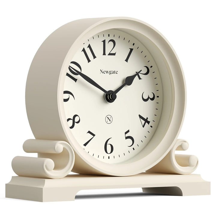 Newgate Divisadero Classic Modern Mantel Clock Cream 22cm NG-MANDIV183VC 2