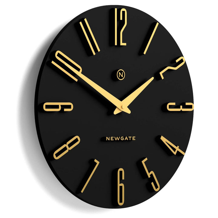 Newgate Empire State Art Deco Wall Clock Black 40cm NG-EMPIRE-K 2