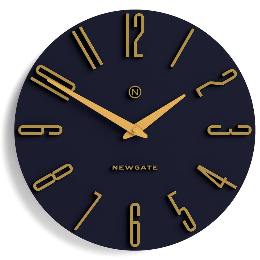 Newgate Empire State Art Deco Wall Clock Petrol Blue 40cm NG-EMPIRE-PEBL 1