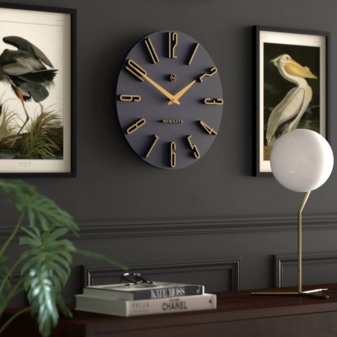 Newgate Empire State Art Deco Wall Clock Petrol Blue 40cm NG-EMPIRE-PEBL 4