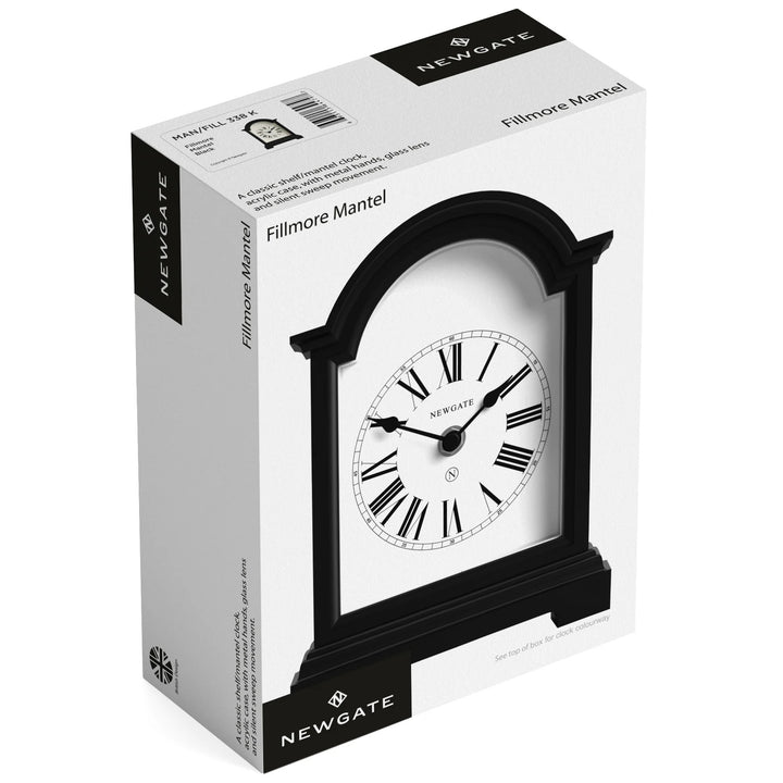 Newgate Fillmore Roman Numeral Mantel Clock Asparagus Green 22cm NG-MANFILL338ASG 8