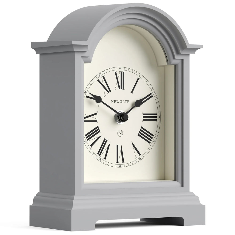 Newgate Fillmore Roman Numeral Mantel Clock Clockwork Grey 22cm NG-MANFILL338CGY 2