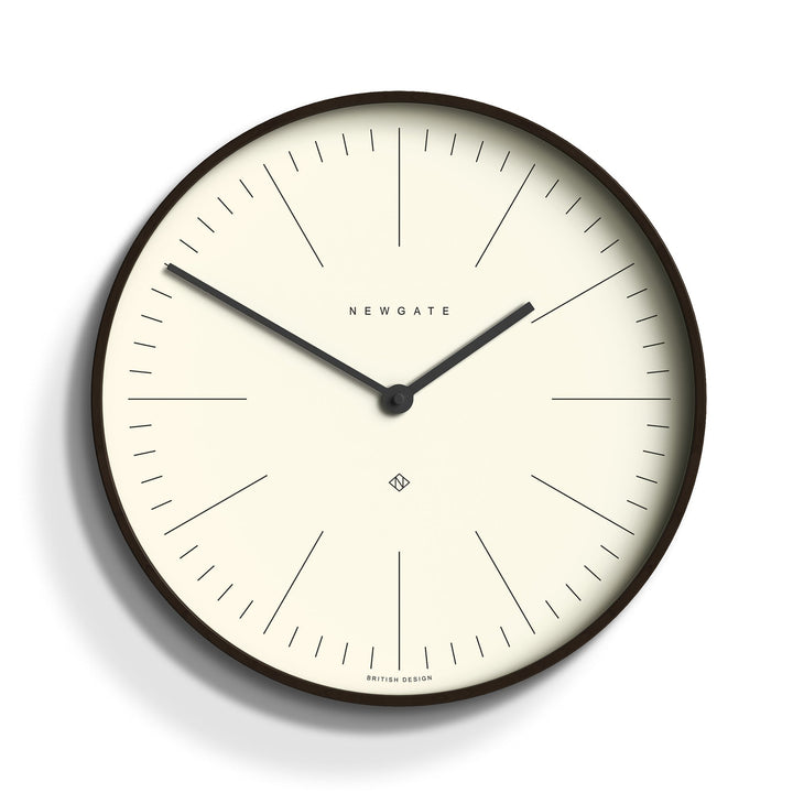 Newgate Mr Clarke Dark Wood Wall Clock Marker Dial 41cm NGMRC160DPLY40 1 #size_41cm