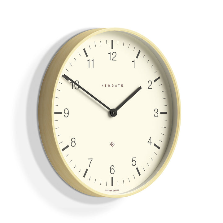 Newgate Mr Clarke Pale Wood Wall Clock Arabic Dial 41cm NGMRC159PLY40 2 