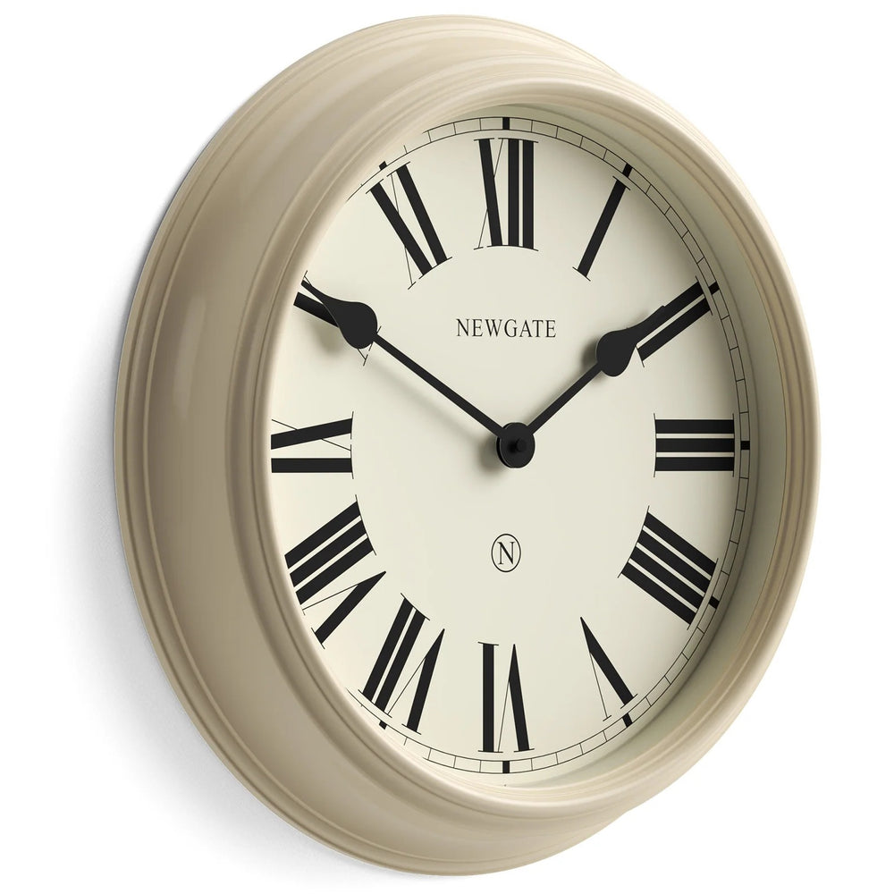 Newgate Notting Hill Metal Roman Numeral Wall Clock Cream 45cm NG-NOTT321VC 2