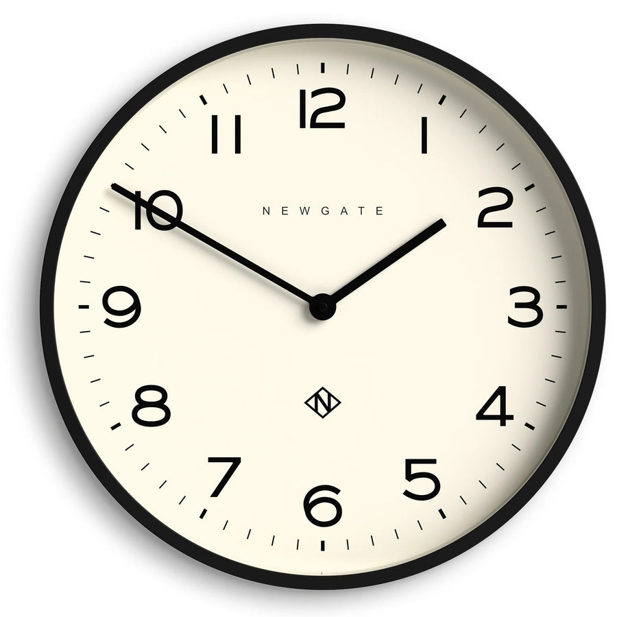 Newgate Number Two Echo Theatre Dial Wall Clock Black 45cm NG-NUMTWO149K 1