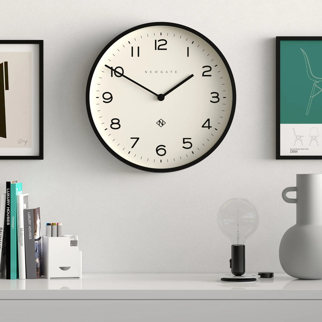 Newgate Number Two Echo Theatre Dial Wall Clock Black 45cm NG-NUMTWO149K 3
