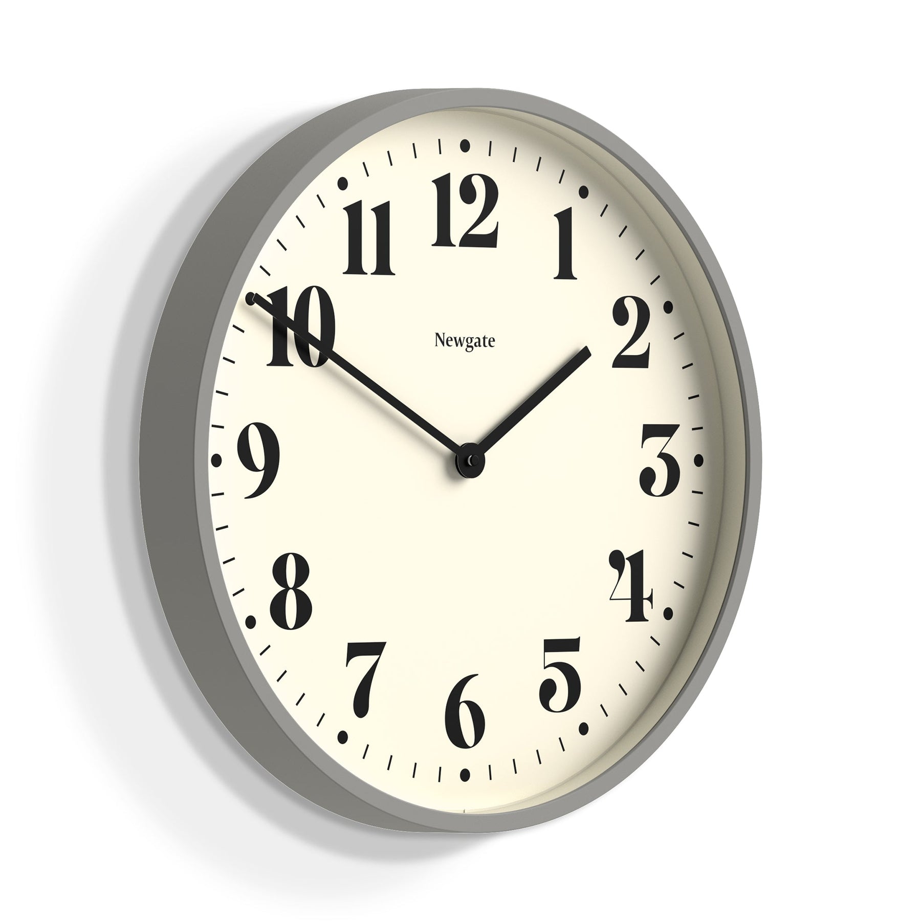 Buy Newgate Number Two Wall Clock Posh Grey 45cm Online – Oh Clocks