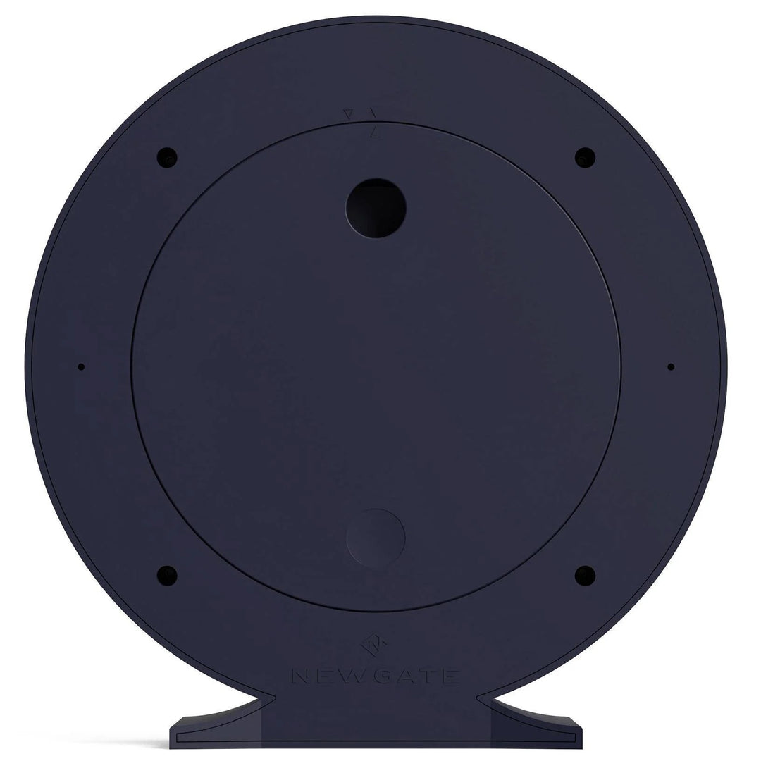 Newgate Q Minimalist Round Metallic Mantel Clock Petrol Blue 21cm NG-MANQ371PEBL 6