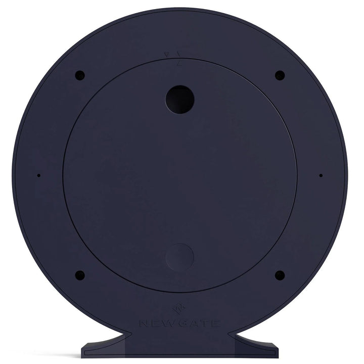 Newgate Q Minimalist Round Metallic Mantel Clock Petrol Blue 21cm NG-MANQ371PEBL 6