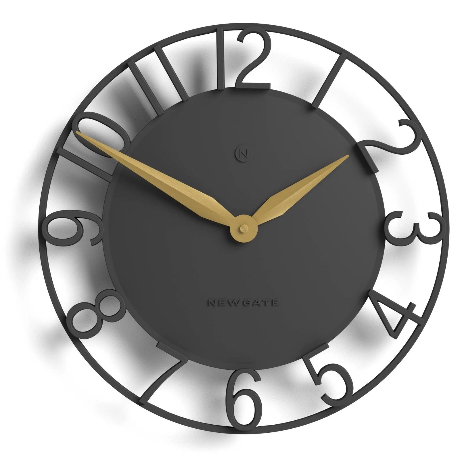 Newgate Time Traveller Open Skeleton Wall Clock Blizzard Grey 35cm NG-TIMET-BGY 1