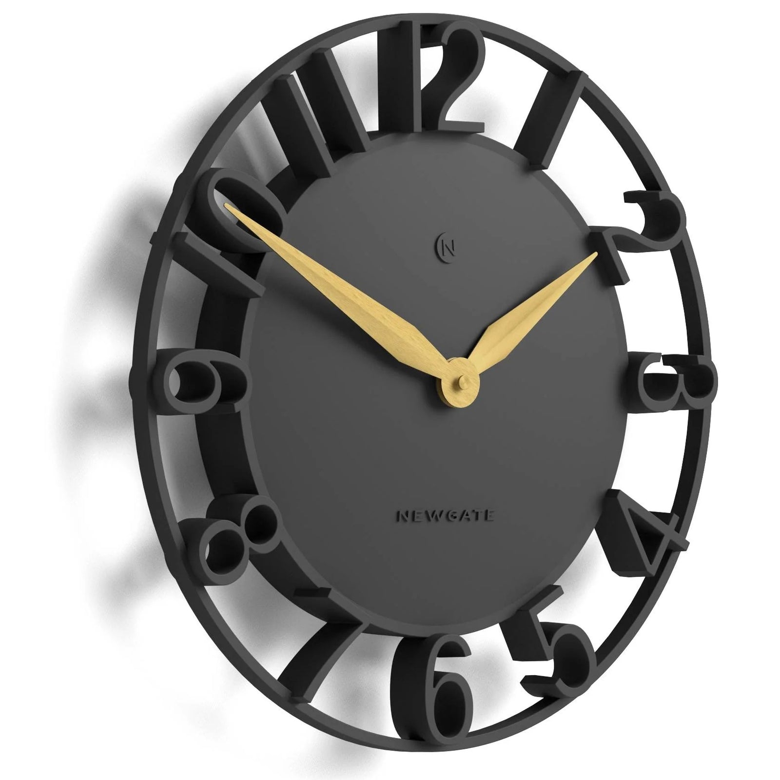Newgate Time Traveller Open Skeleton Wall Clock Blizzard Grey 35cm NG-TIMET-BGY 2