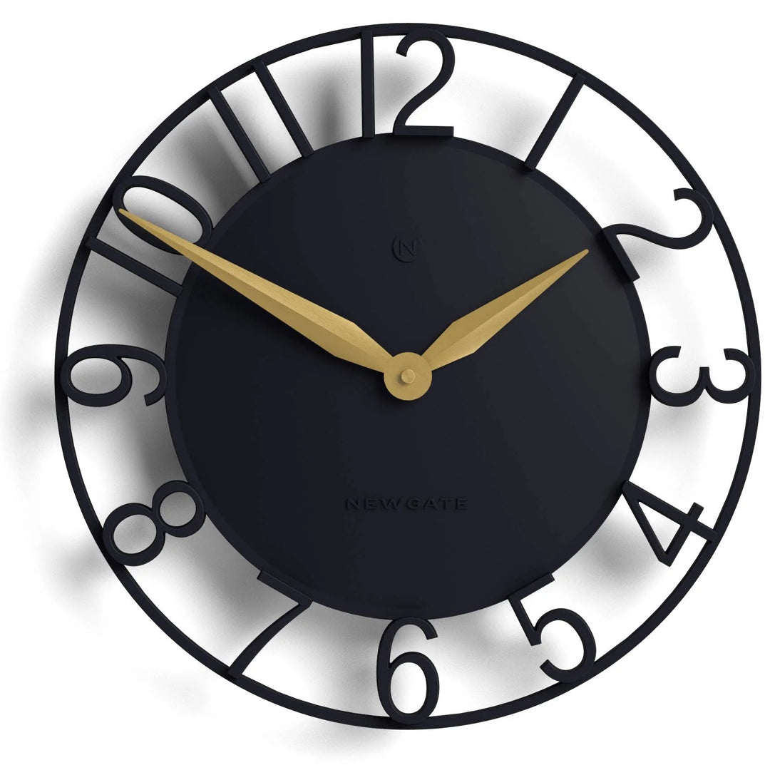 Newgate Time Traveller Open Skeleton Wall Clock Petrol Blue 35cm NG-TIMET-PEBL 1