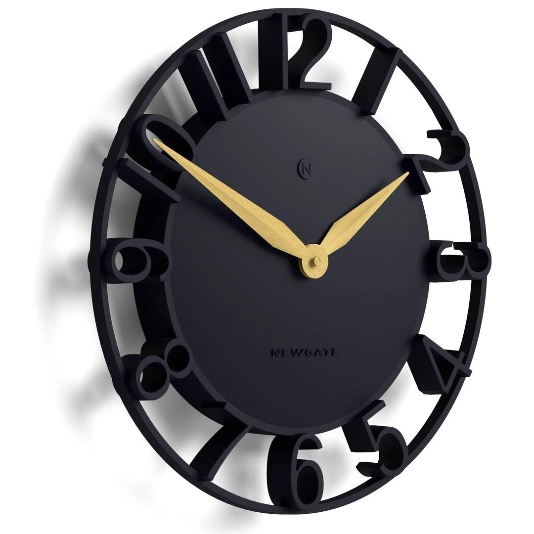 Newgate Time Traveller Open Skeleton Wall Clock Petrol Blue 35cm NG-TIMET-PEBL 2