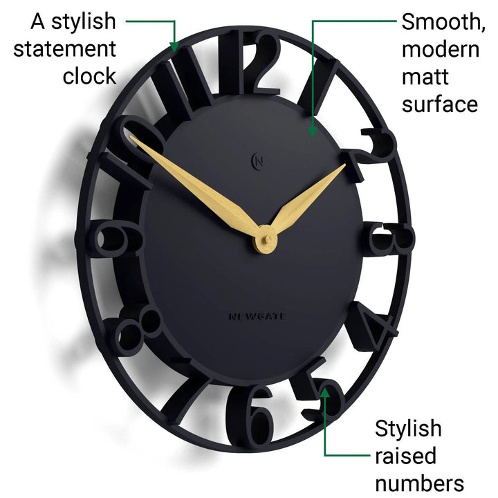 Newgate Time Traveller Open Skeleton Wall Clock Petrol Blue 35cm NG-TIMET-PEBL 5
