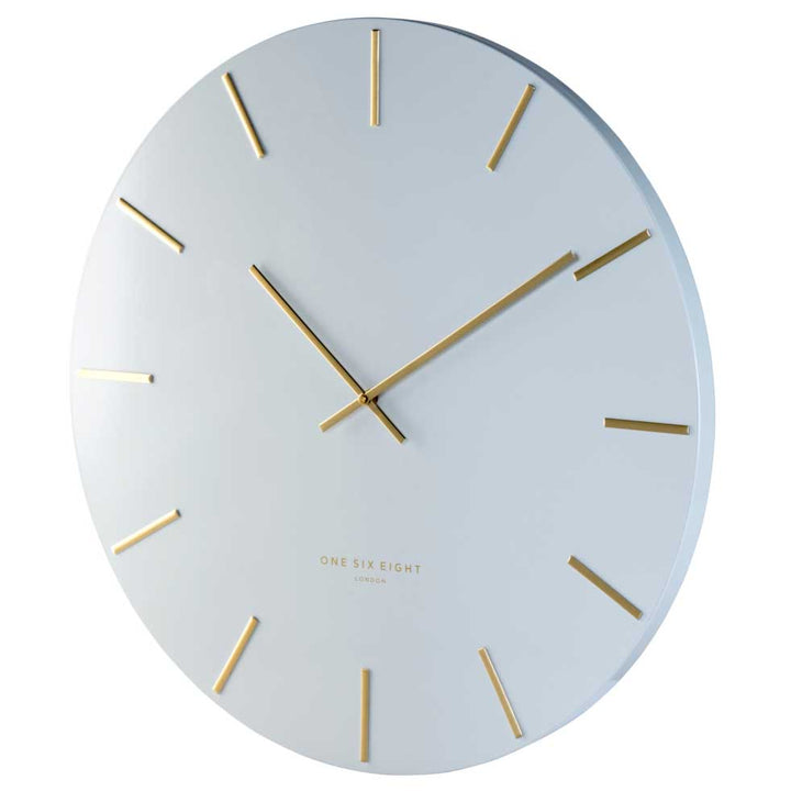 One Six Eight London Luca Wall Clock White 60cm CK7014 Angle #size_60cm