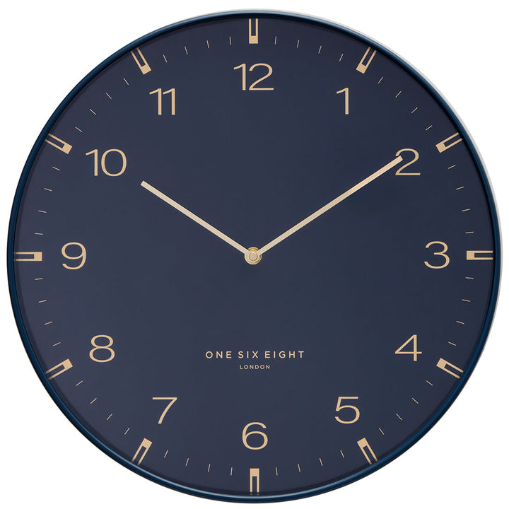 One Six Eight London Sienna Wall Clock Ocean Blue 30cm 23180 1 #size_30cm
