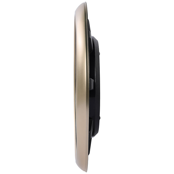 Seiko Lunovia Gold Accent Wall Clock White 33cm QHA018-F 2