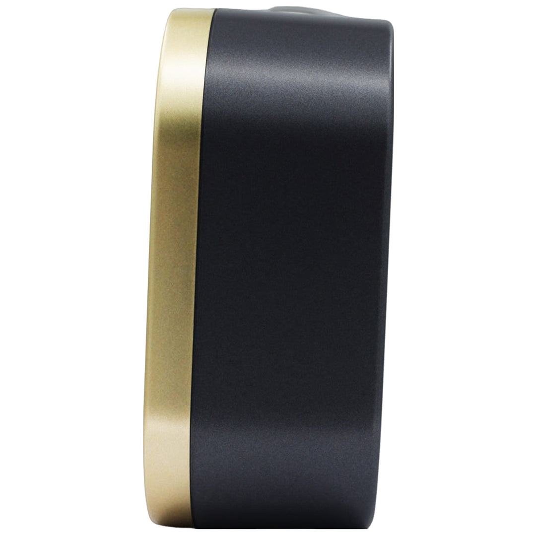 Seiko Miles Luminous Analog Bedside Alarm Clock Gold 11cm QHE206-G 4