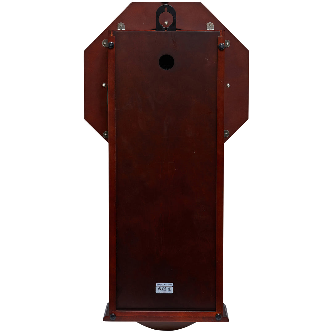 Seiko Reinold Wooden Pendulum Chiming Wall Clock 60cm QXH076-B 4