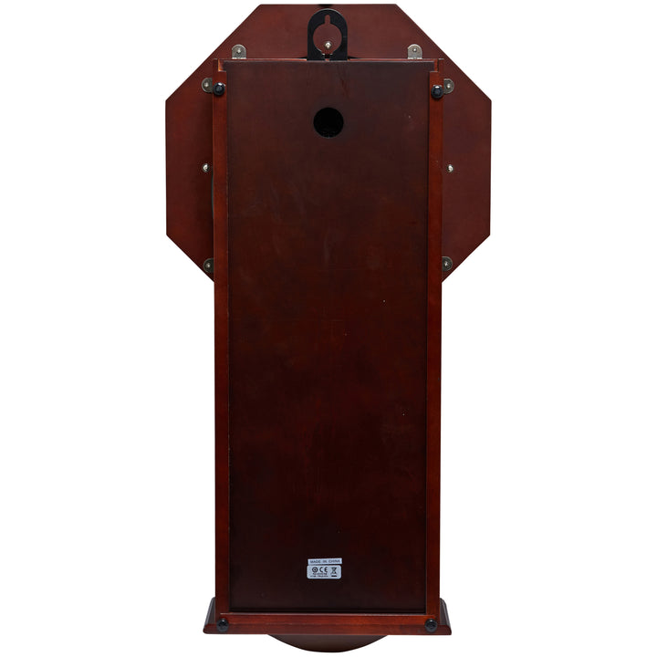 Seiko Reinold Wooden Pendulum Chiming Wall Clock 60cm QXH076-B 4