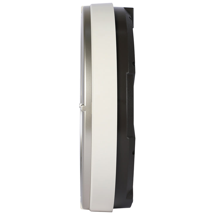 Seiko Varuna Melodies in Motion Musical Wall Clock Pearl Silver 39cm QXM616-S 2