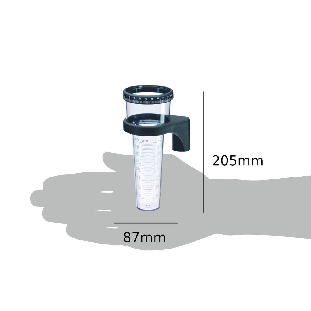 TFA Germany Gerald Analogue Rain Gauge 21cm 47.1001 8
