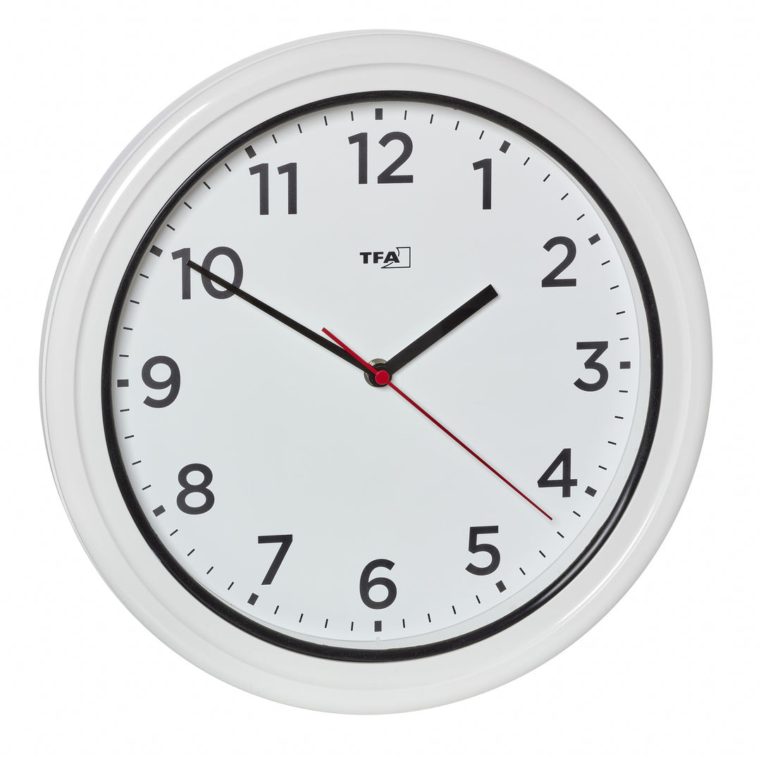 TFA Haven Waterproof Outdoor Wall Clock 33cm 60.3078.02 1