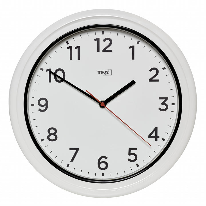 TFA Haven Waterproof Outdoor Wall Clock 33cm 60.3078.02 2