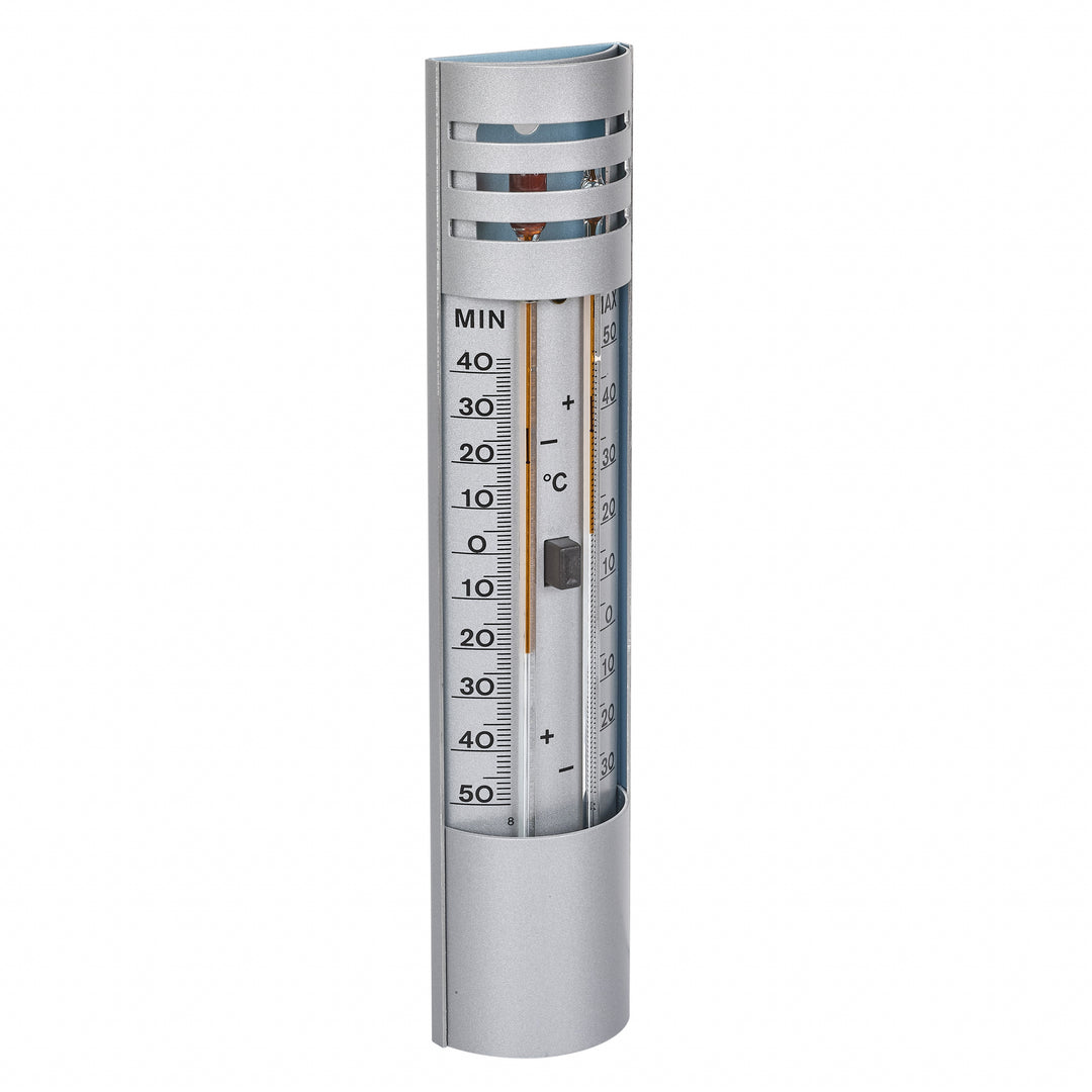 TFA Germany Maxima Minima Aluminium Outdoor Weatherproof Thermometer 22cm 10.2007 2