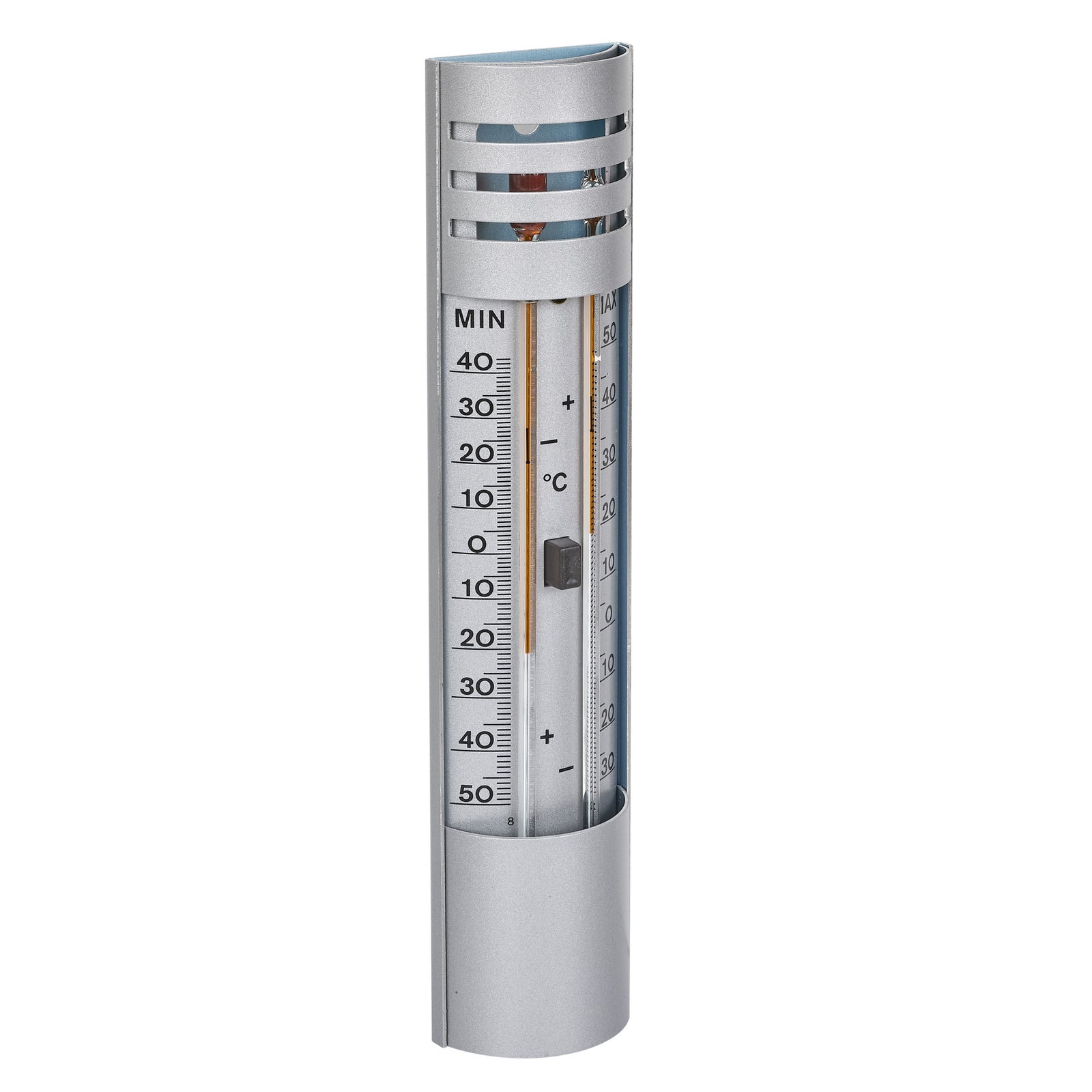 TFA Germany Maxima Minima Aluminium Outdoor Weatherproof Thermometer 22cm 10.2007 2