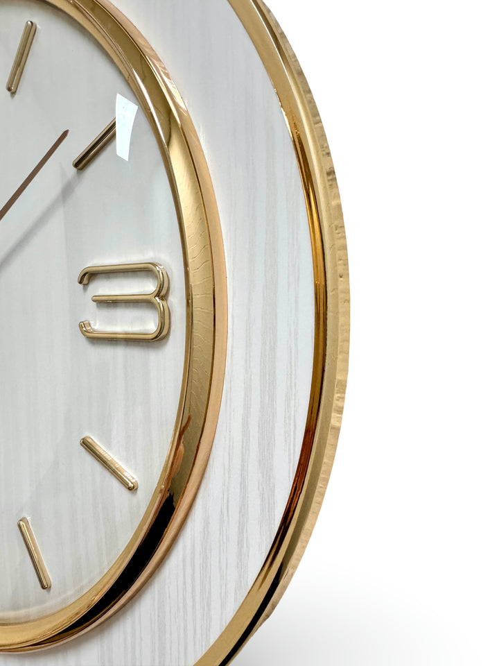 Victory Laney Modern Quarter Numbers Wall Clock White 39cm CCJ-6819WT 4