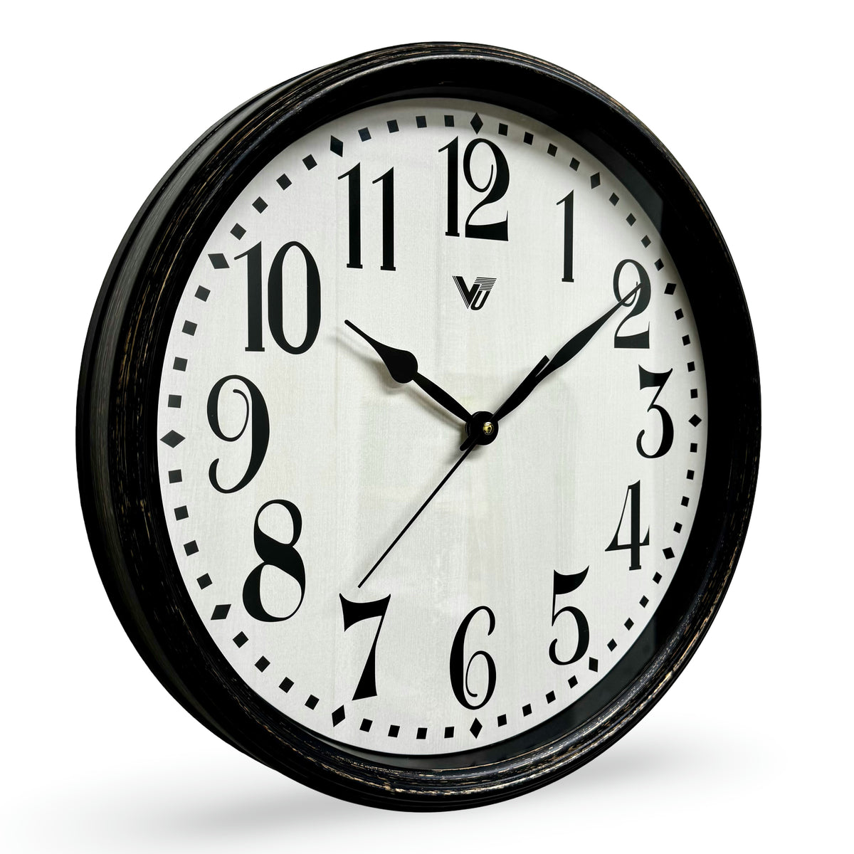 Victory Marlowe Classic Wall Clock Black 41cm CJH-6203BK 1