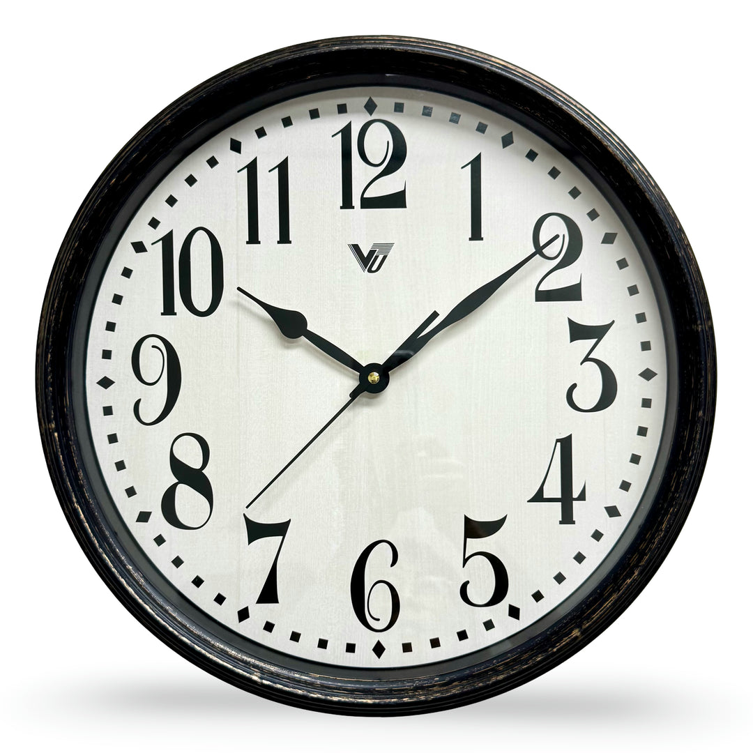Victory Marlowe Classic Wall Clock Black 41cm CJH-6203BK 2