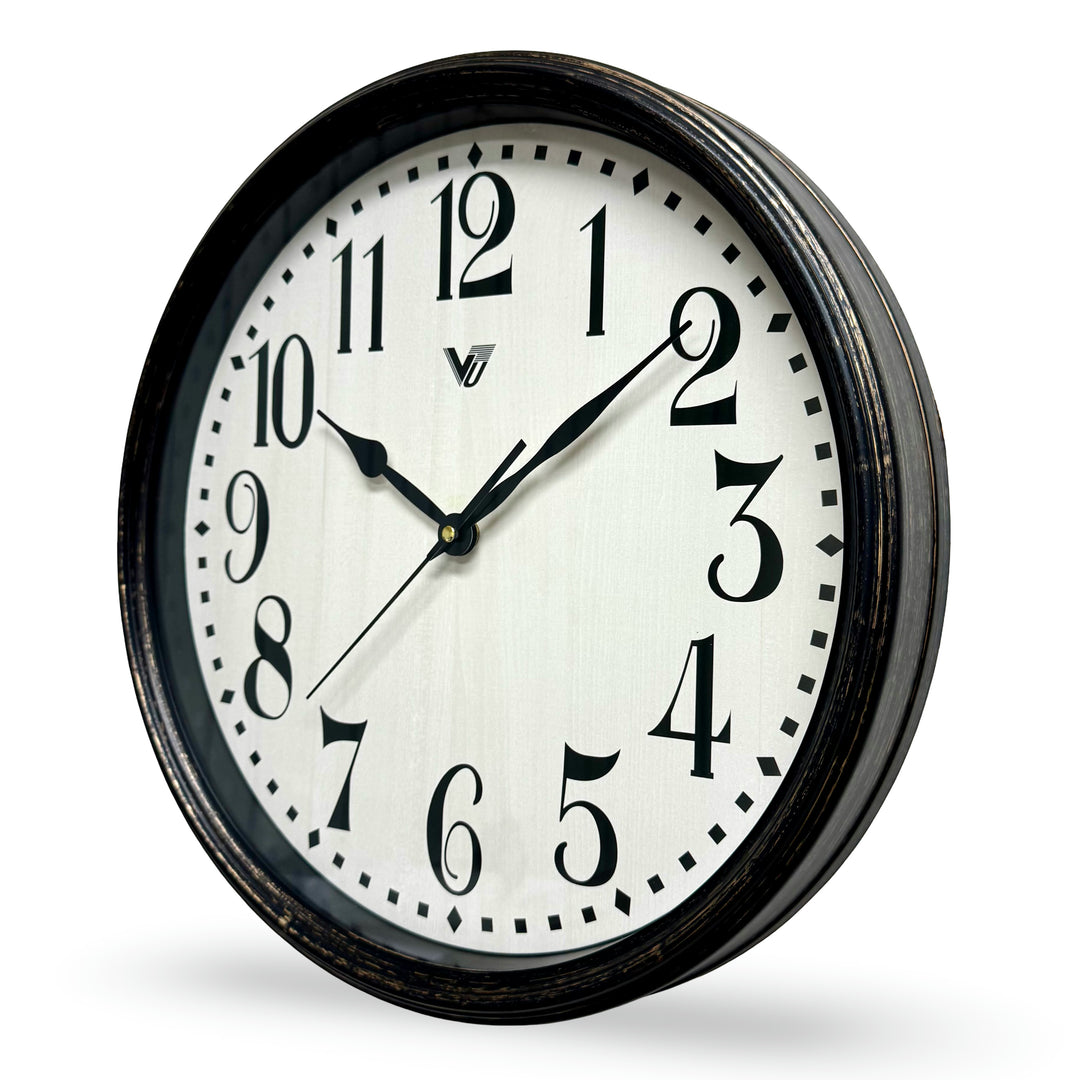 Victory Marlowe Classic Wall Clock Black 41cm CJH-6203BK 3