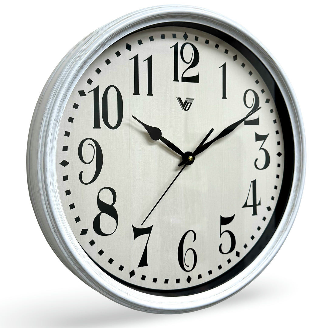 Victory Marlowe Classic Wall Clock White 41cm CJH-6203WT 1