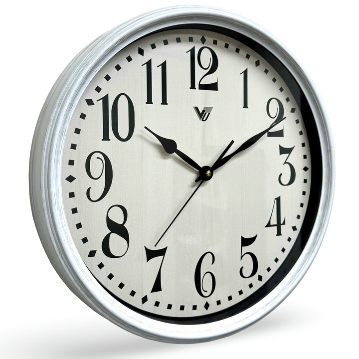 Victory Marlowe Classic Wall Clock White 41cm CJH-6203WT 1